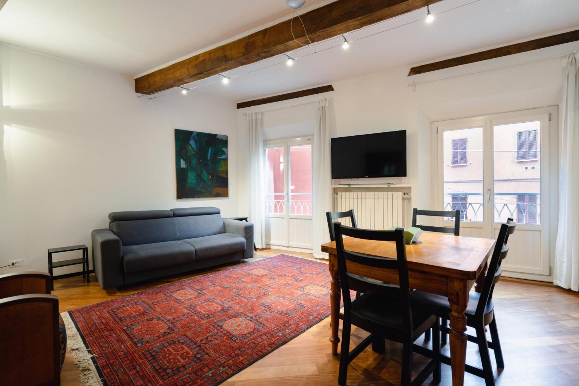 Palazzo Rialto Antique Appartement Bologna Buitenkant foto